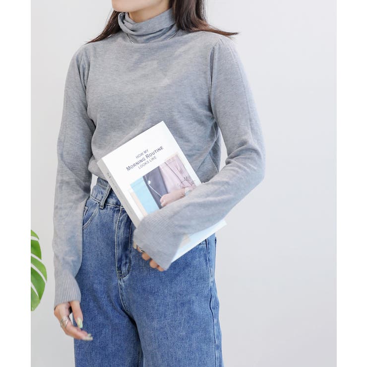 aimoha  select ハイネックニットトップス | aimoha  | 詳細画像2 