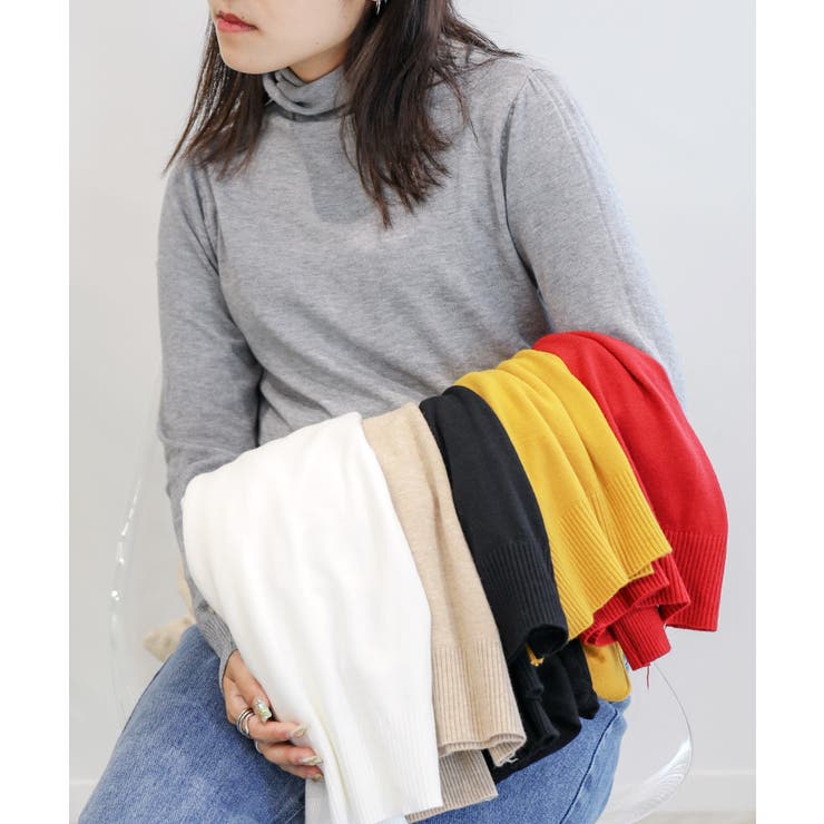 aimoha  select ハイネックニットトップス | aimoha  | 詳細画像5 