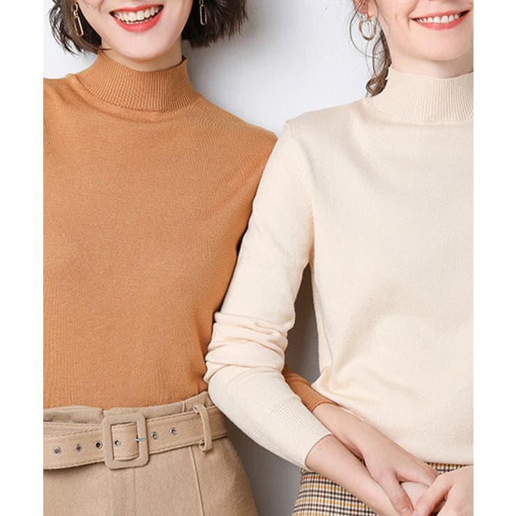 aimoha -select-/セミハイネックニットトップス【AW】 | aimoha  | 詳細画像7 