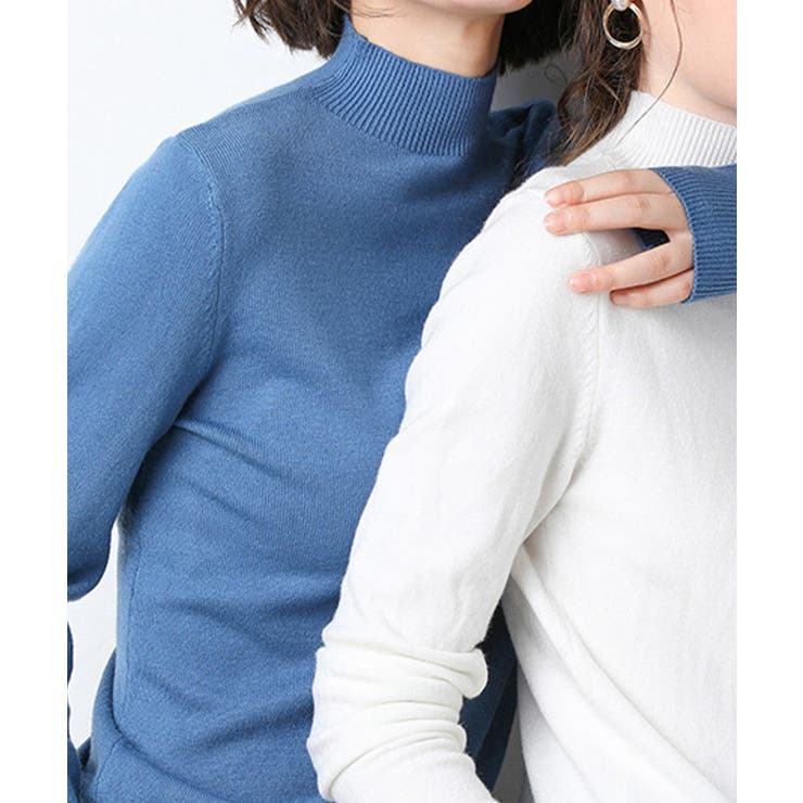 aimoha -select-/セミハイネックニットトップス【AW】 | aimoha  | 詳細画像11 