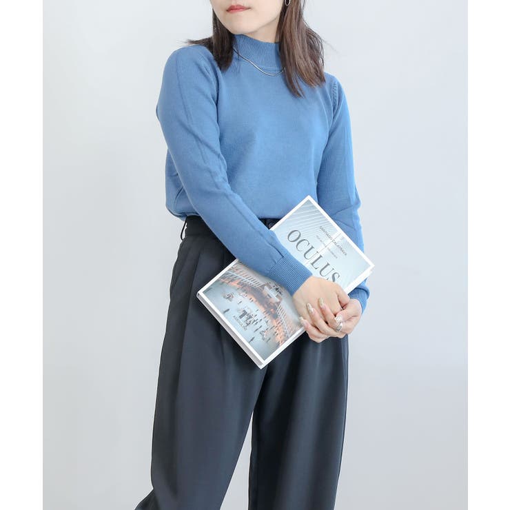 aimoha -select-/セミハイネックニットトップス【AW】 | aimoha  | 詳細画像14 