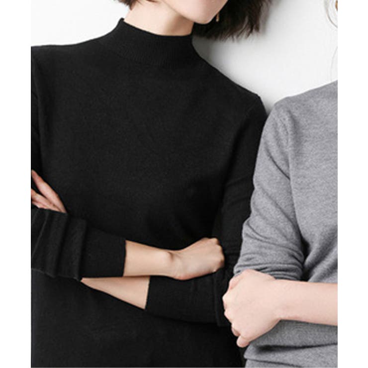 aimoha -select-/セミハイネックニットトップス【AW】 | aimoha  | 詳細画像17 