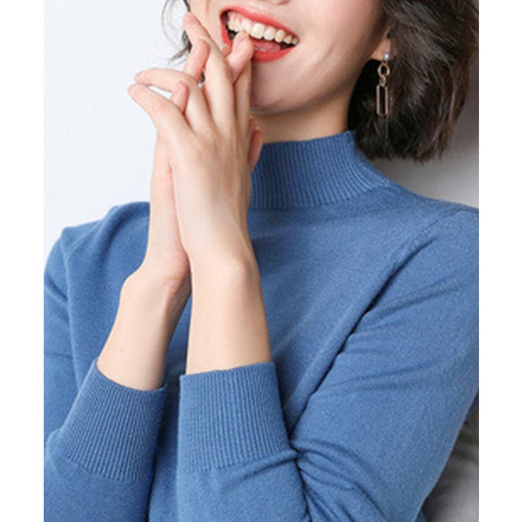 aimoha -select-/セミハイネックニットトップス【AW】 | aimoha  | 詳細画像18 