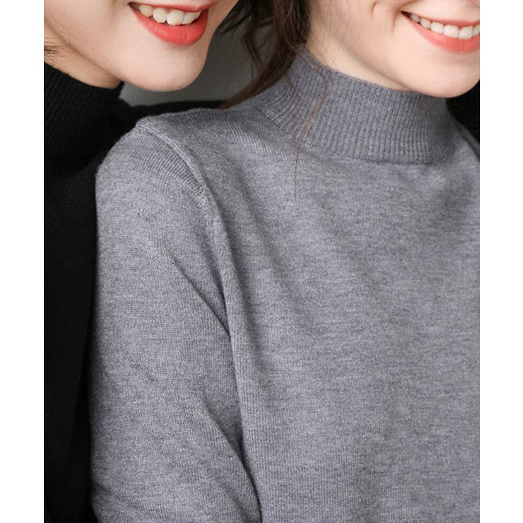 aimoha -select-/セミハイネックニットトップス【AW】 | aimoha  | 詳細画像22 