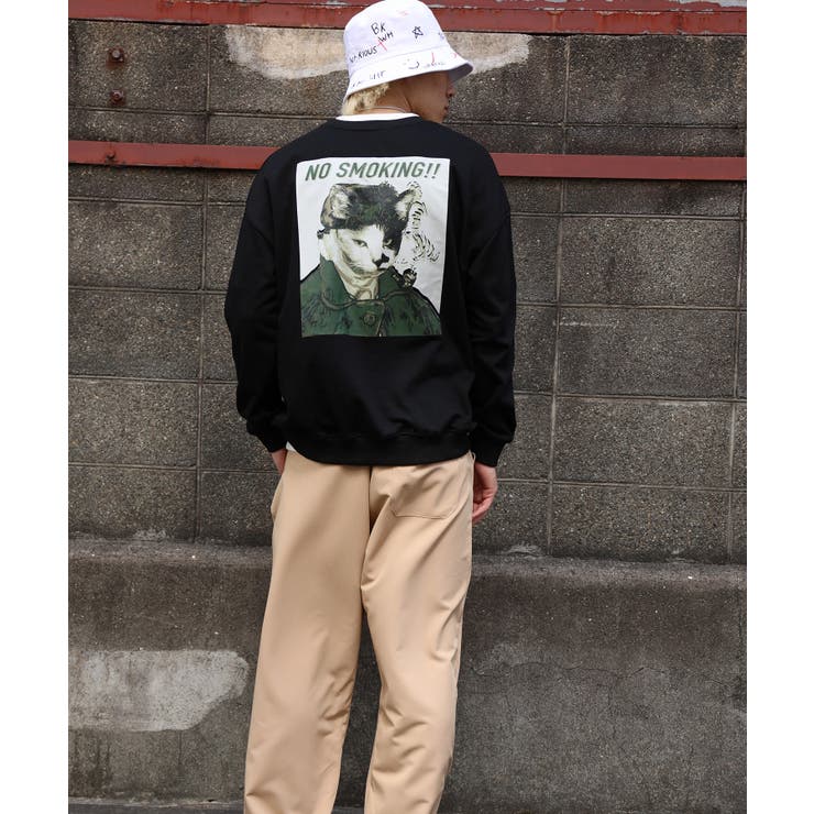 HOOK -original- 世界の有名絵画が猫に プリントスウェット | HOOK | 詳細画像19 