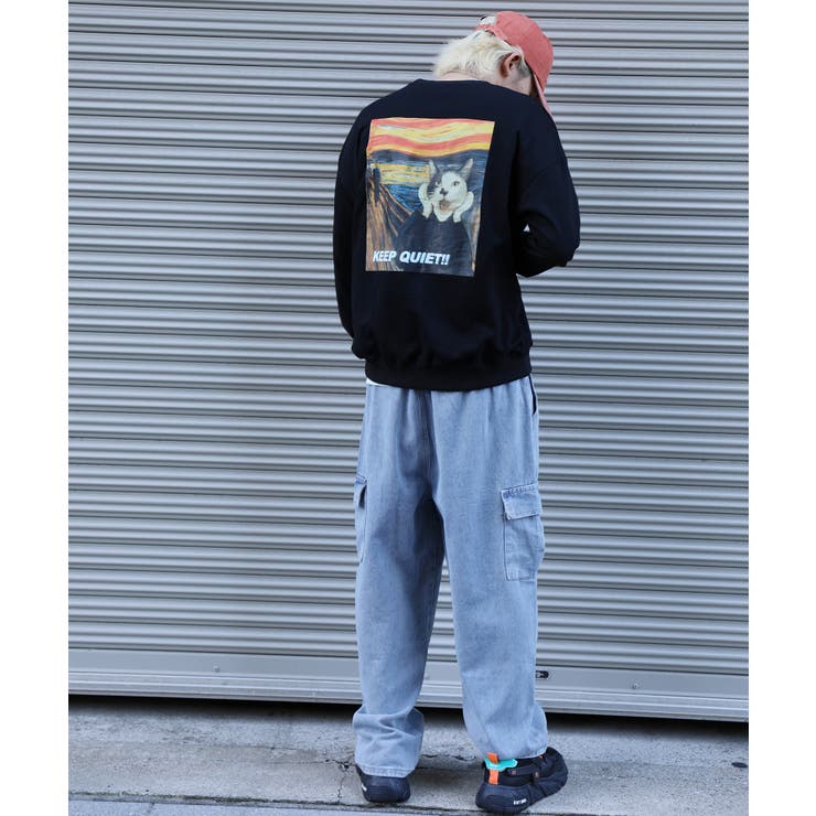 HOOK -original- 世界の有名絵画が猫に プリントスウェット | HOOK | 詳細画像14 