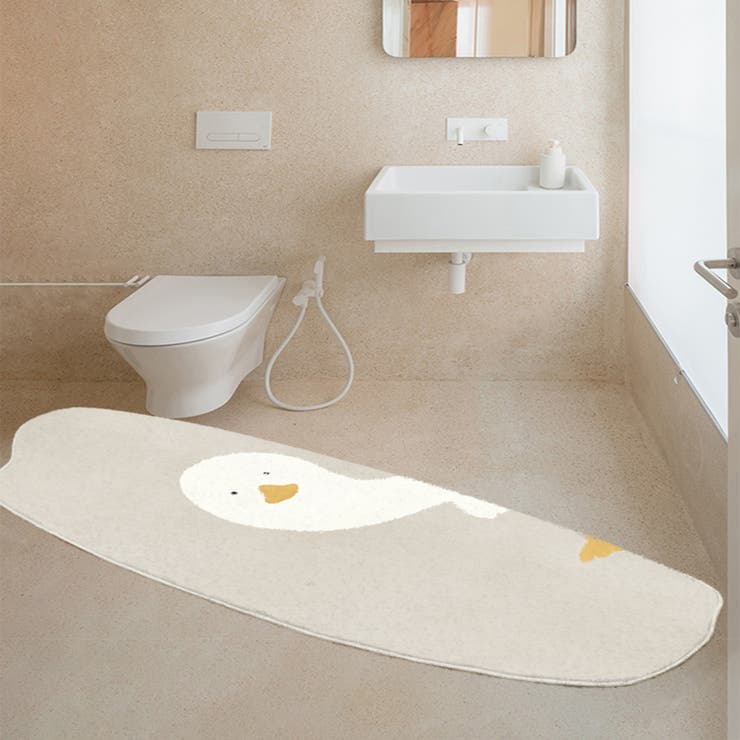 かわいいガチョウ変形マット カーペット 韓国インテリア | aimoha  | 詳細画像1 