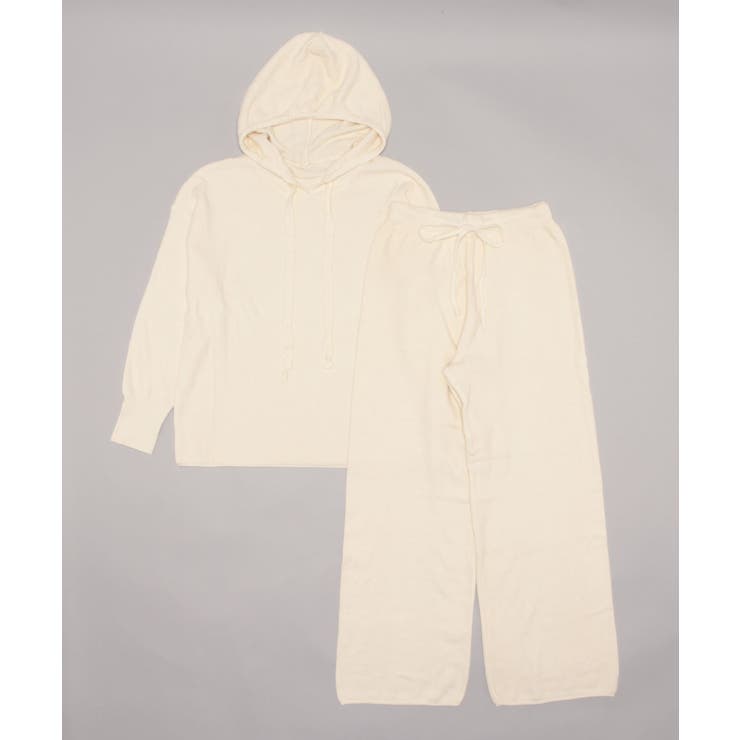 オフホワイト | フーディーセットアップ【AW】 | aimoha 