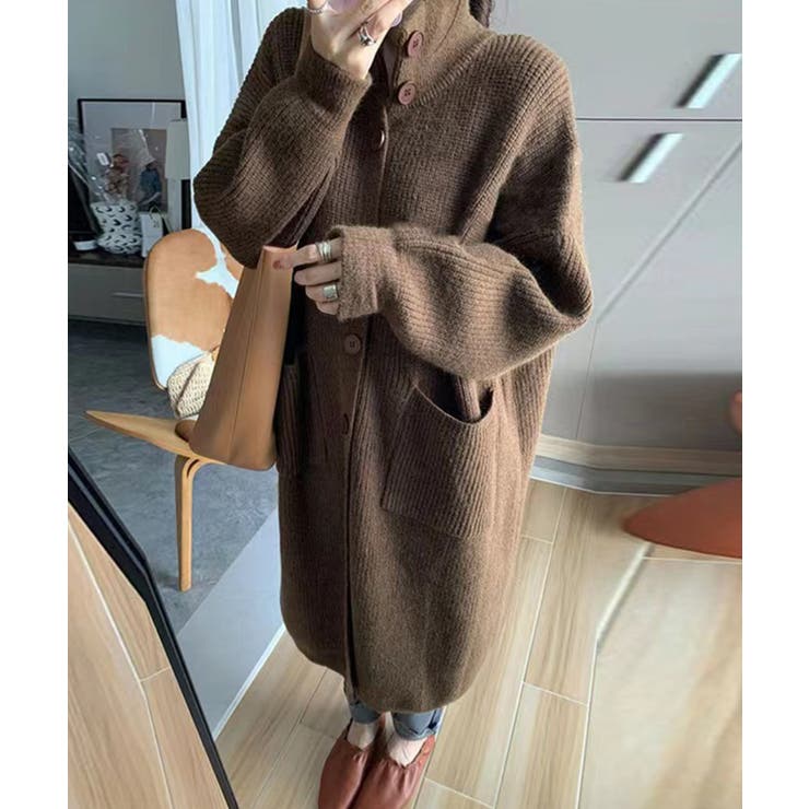 ロングカーディガン【AW】 | aimoha  | 詳細画像4 