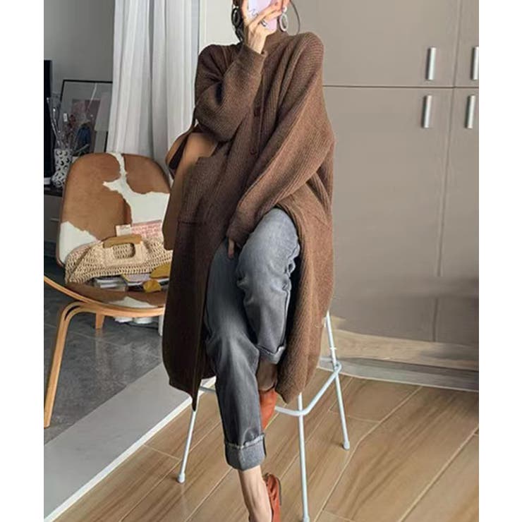 ロングカーディガン【AW】 | aimoha  | 詳細画像5 