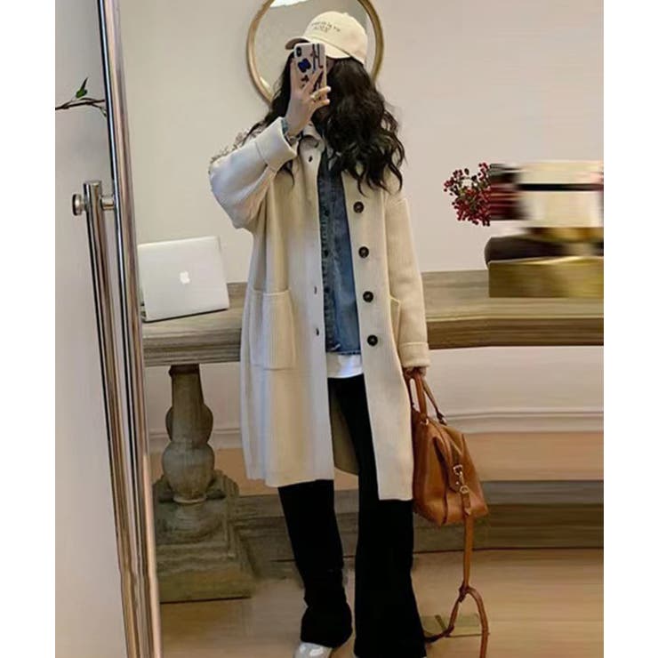 ロングカーディガン【AW】 | aimoha  | 詳細画像6 