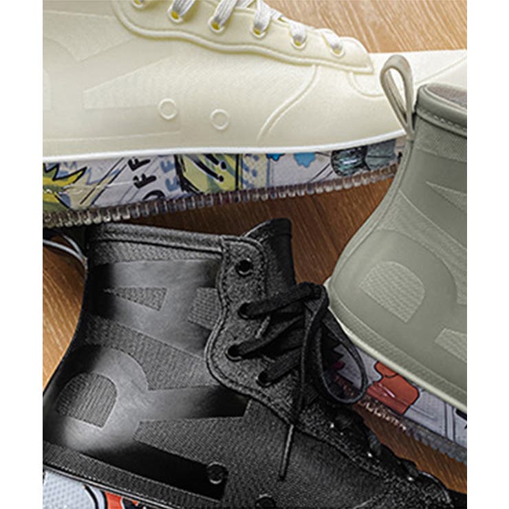 男女兼用 レースアップレインブーツ  | aimoha  | 詳細画像12 