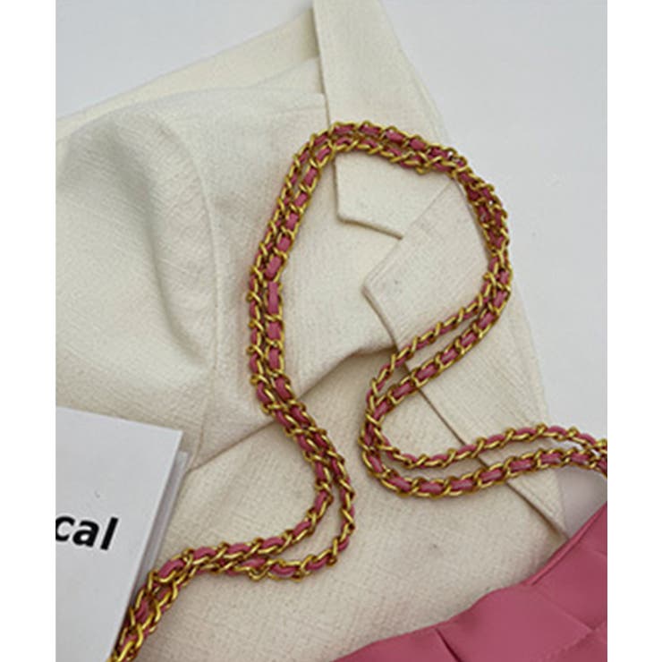 【Jasmine】チェーン巾着バッグ Jasmine Grandiflorum | aimoha  | 詳細画像3 