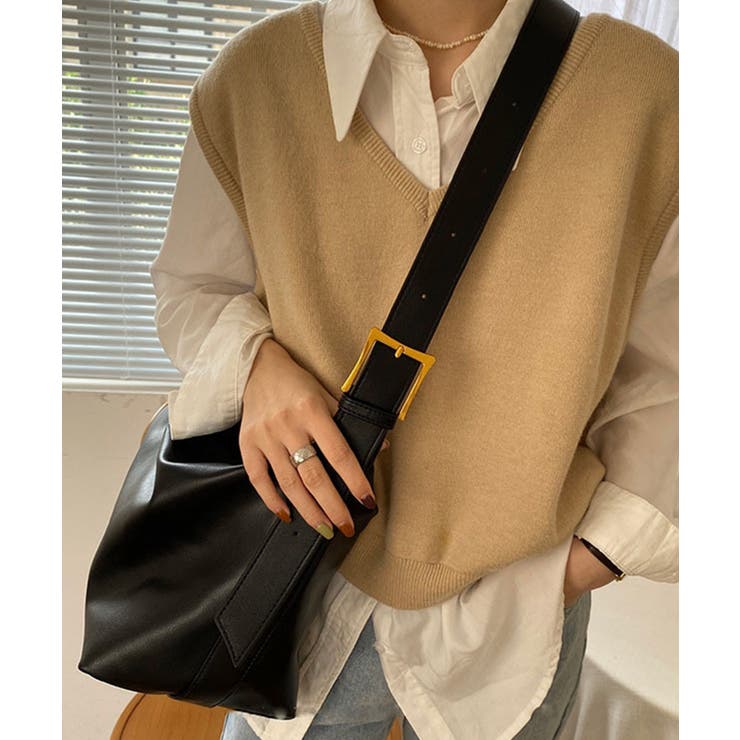 ブラック | 【BANICO】PUトートバッグ | aimoha 