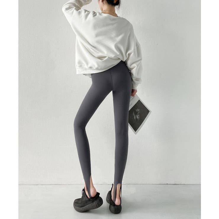 グレー | ハイウエストトレンカパンツ | aimoha 