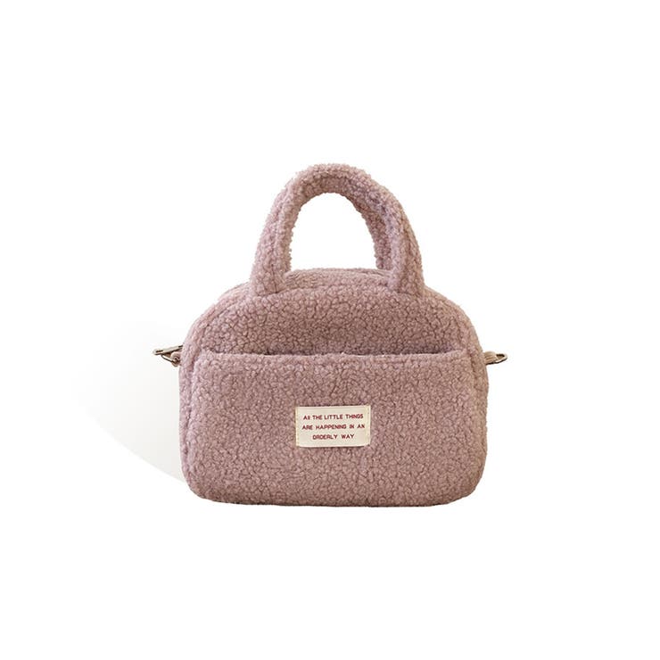 oinimiもこもこブラウンベア脇下バッグ ワンショルダー斜め掛け 【公式 