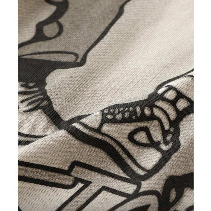 【HOOK】ストリートプリント袖バイカラー切り替えTEE | HOOK | 詳細画像3 