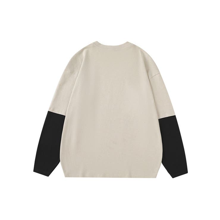 【HOOK】ストリートプリント袖バイカラー切り替えTEE | HOOK | 詳細画像2 