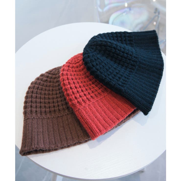 aimoha men パイナップル編みバケットハット | aimoha men | 詳細画像1 