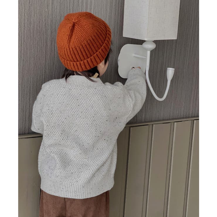 【aimoha-KIDS-】韓国子供服 かわいい編みカーディガン【AW】 | aimoha kids | 詳細画像5 