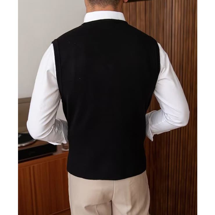 aimoha MENS/ダブルニットべスト | aimoha men | 詳細画像2 