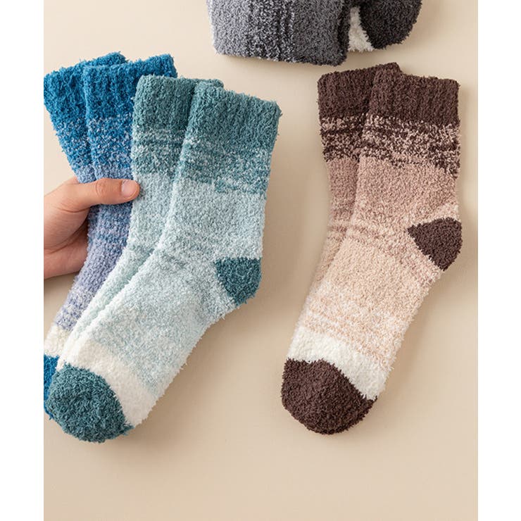【mosox】メンズ厚地ソックス5点セット【AW】 | aimoha men | 詳細画像11 