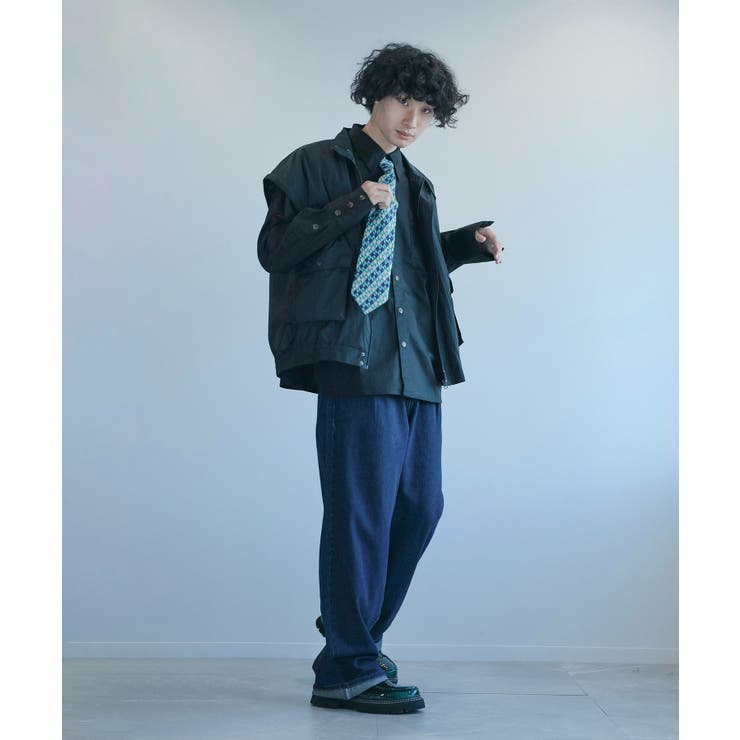 aimoha men 2wayスタンドカラー ブルゾン | aimoha men | 詳細画像7 