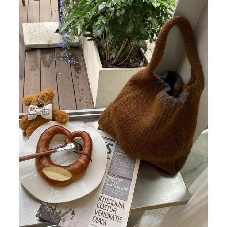 モカ | ニットトート | aimoha 