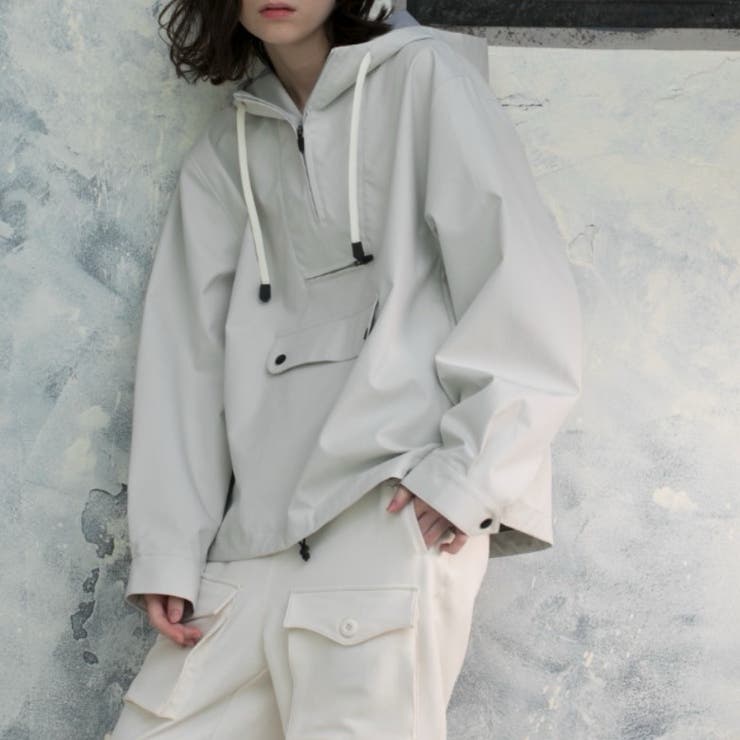 ハーフジップジャケット HALF ZIP | aimoha  | 詳細画像1 