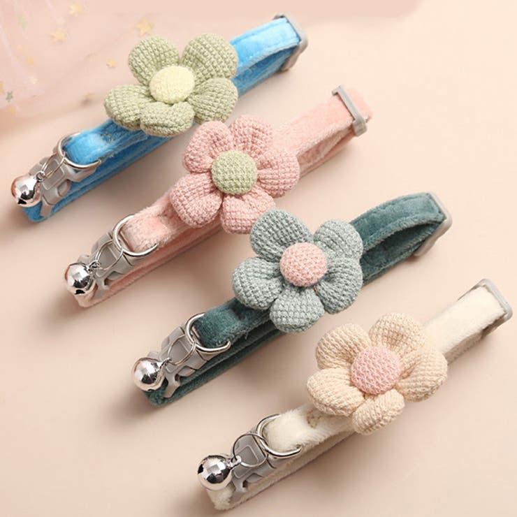 ペット用フラワー首輪ネックレスアクセサリー | aimoha  | 詳細画像1 