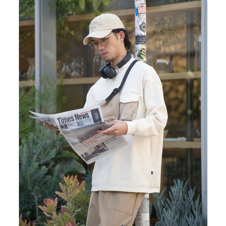 2WAYポケットビッグTシャツ 2WAY pocket | aimoha  | 詳細画像4 