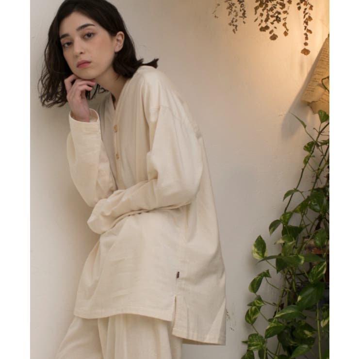 V NECK SLEEPING SHIRTS【smore】 | aimoha  | 詳細画像5 