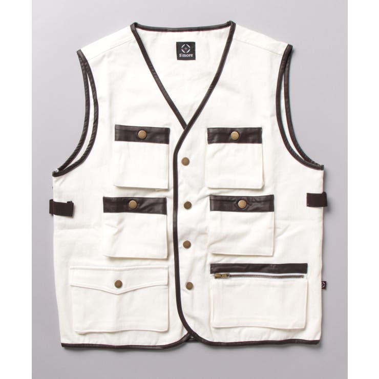 6ポケットベスト 6POCKETS COTTON | aimoha  | 詳細画像1 