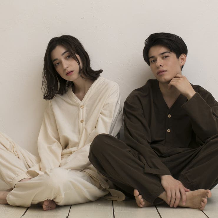 V NECK SLEEPING SHIRTS【smore】 | aimoha  | 詳細画像1 