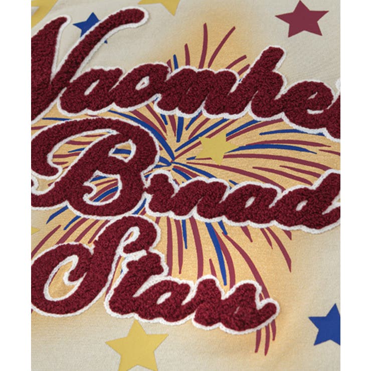 【HOOK】ポップ風プリントラグランスリーブロングTEE | HOOK | 詳細画像3 