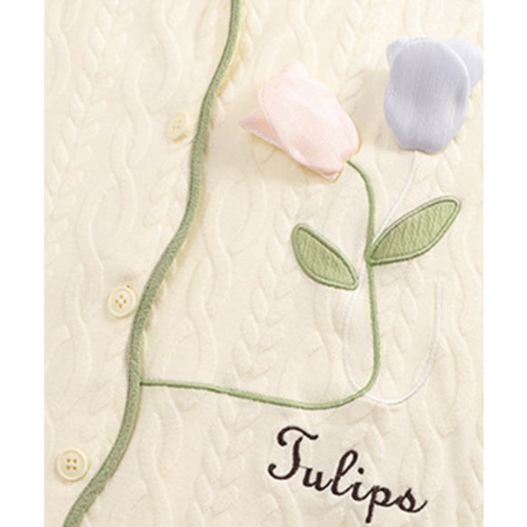 立体フラワー アイエ ルームウェアセット | aimoha  | 詳細画像2 