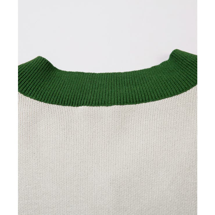 HOOK -original- かわいいネコとひまわりニットベスト | HOOK | 詳細画像3 