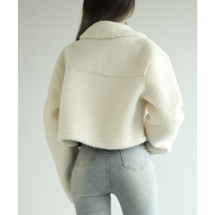 Jasmine】ショート丈ボアコート【AW】[品番：XT000010256