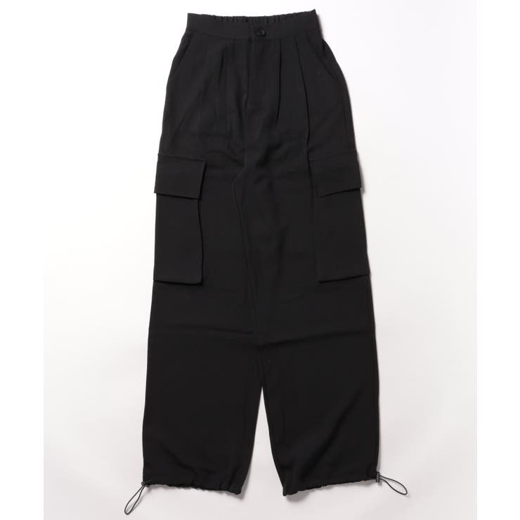ワイドカーゴパンツ パンツ カーゴパンツ スーツワイドカーゴパンツ | aimoha  | 詳細画像6 
