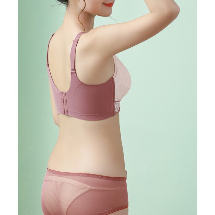 バイカラー大柄レースブラ | aimoha  | 詳細画像12 