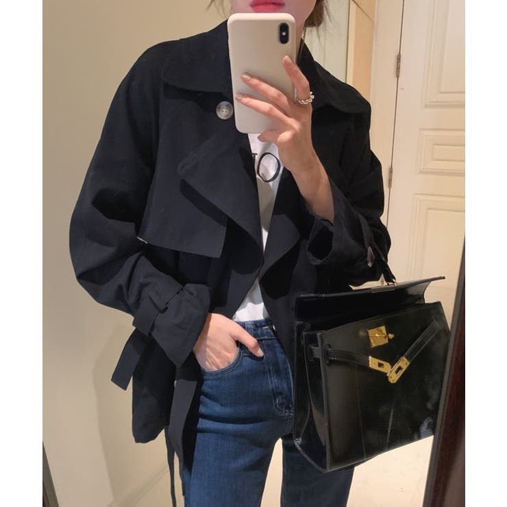 コート トレンチコート トレンチジャケット | aimoha  | 詳細画像9 