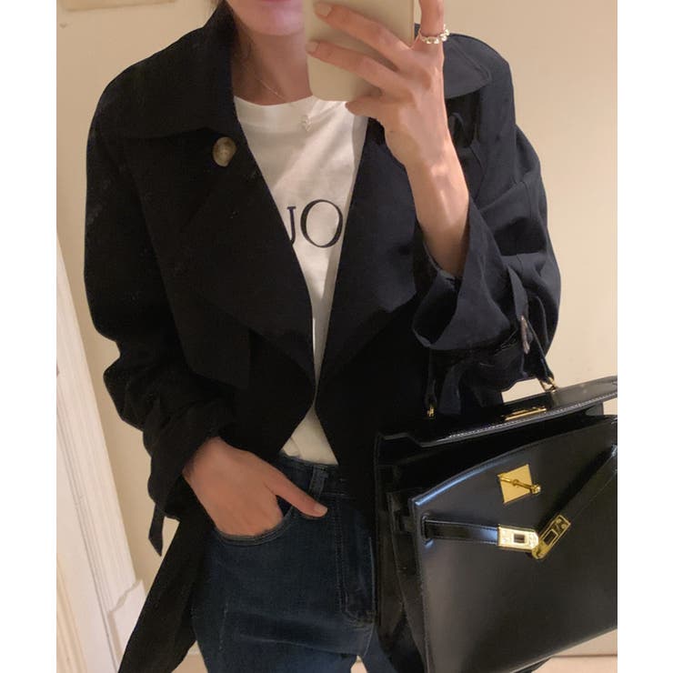 コート トレンチコート トレンチジャケット | aimoha  | 詳細画像3 