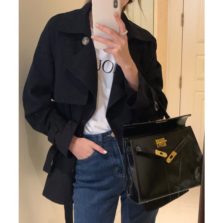 コート トレンチコート トレンチジャケット | aimoha  | 詳細画像5 