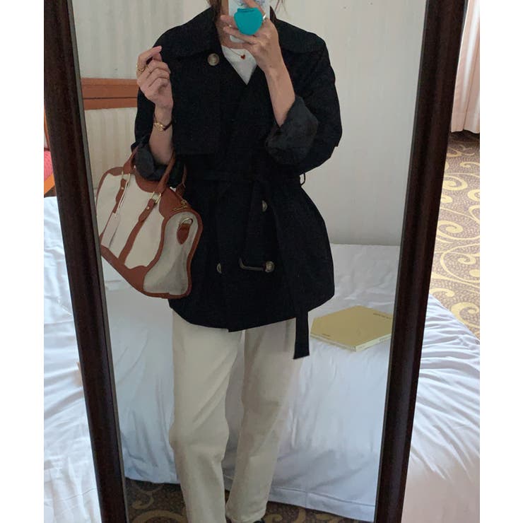 コート トレンチコート トレンチジャケット | aimoha  | 詳細画像6 