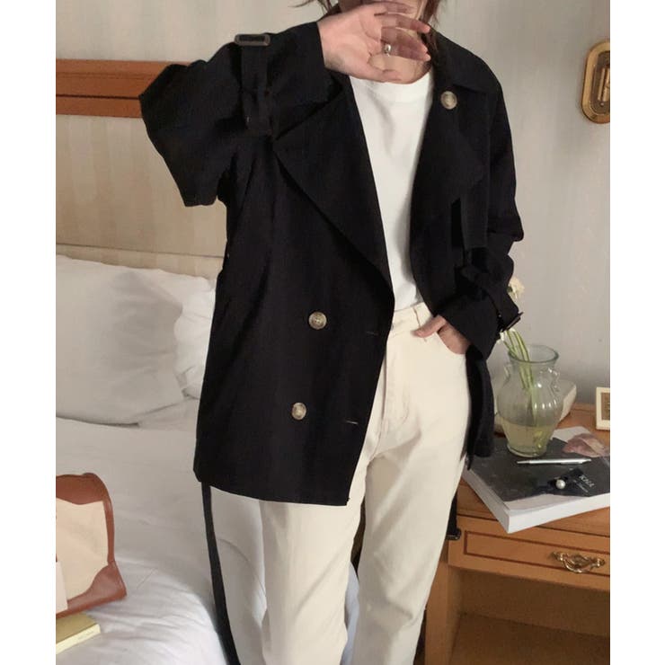 コート トレンチコート トレンチジャケット | aimoha  | 詳細画像8 