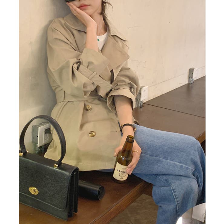 コート トレンチコート トレンチジャケット | aimoha  | 詳細画像14 