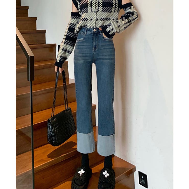 ロールアップデニム | aimoha  | 詳細画像9 