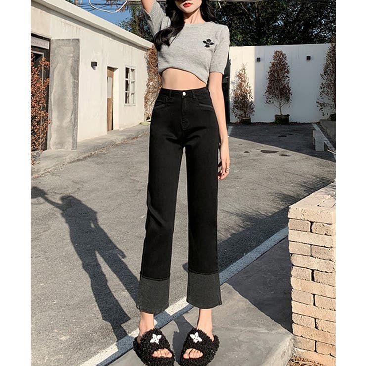 ロールアップデニム | aimoha  | 詳細画像3 