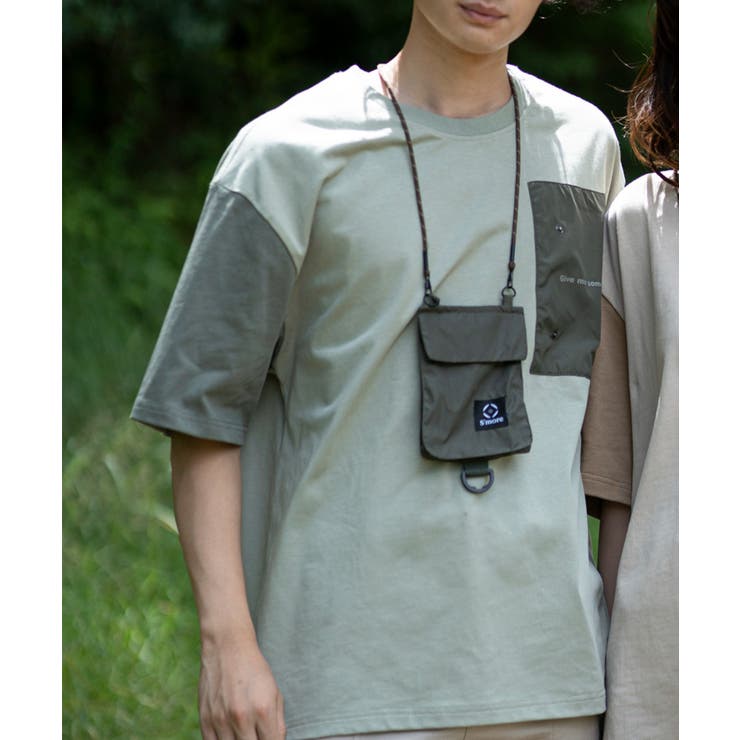 グリーン | 2WAY CREW NECK BIG S/S T-SHIRT【SS】 | aimoha 