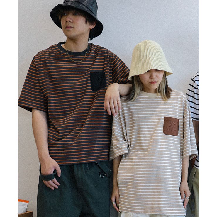tシャツ Tシャツ BORDER POCKET S/S T SHIRTS | aimoha  | 詳細画像10 